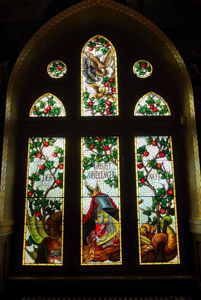 schloss drachenburg kasteel hdr bucht slot drachenfels in königswinter duitsland neogotiek neorenaissance renaissance